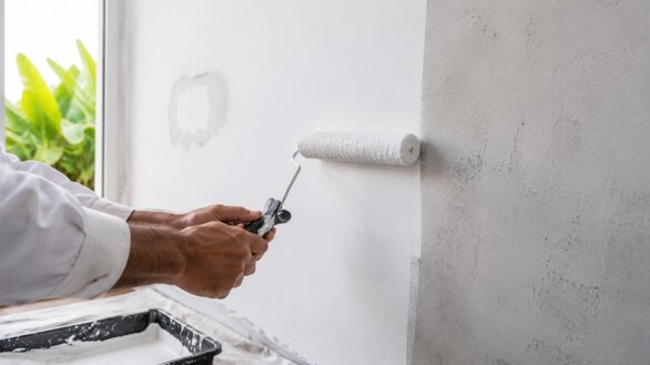 Application au rouleau d'une sous-couche